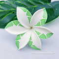 New Design Hand-made Foam Plumeria Hair Pick